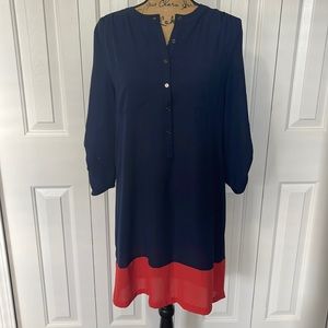 Joe Fresh Blue and Orange Dress